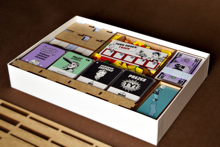 Insert pasujący do gry Food Chain Magnate z HDF-u - napisy PL