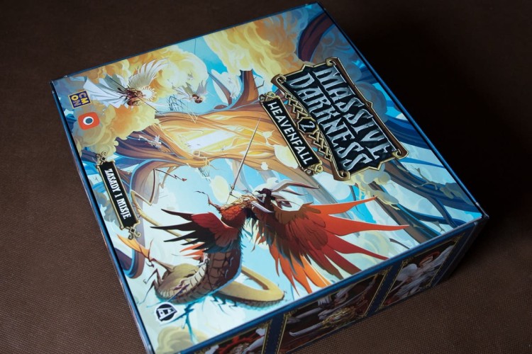 Insert pasujący do gry Massive Darkness 2 Heavenfall (dodatek) z HDF-u