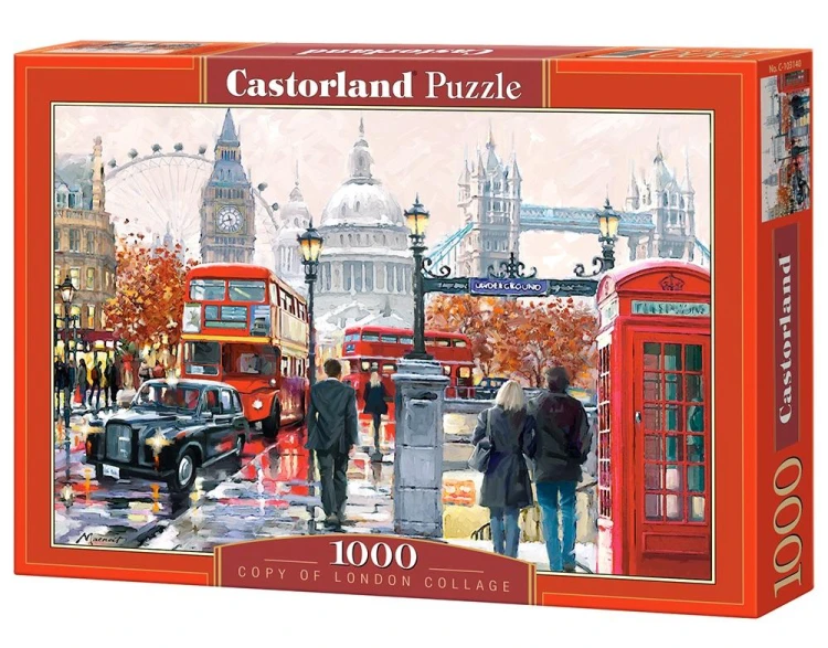 Puzzle 1000 London Collage CASTOR