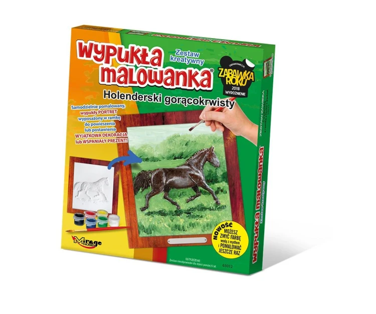 Wypukła malowanka Konie - Holenderski