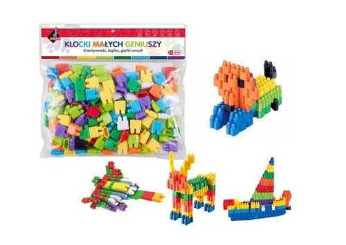 Klocki - puzzle 160 elementów