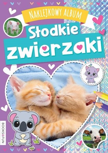 Naklejkowy album Słodkie zwierzaki