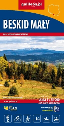 Mapa - Beskid Mały 1:25 000