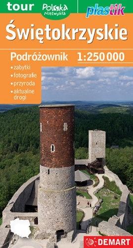 Świętokrzyskie Podróżownik Mapa tur. 1:250 000