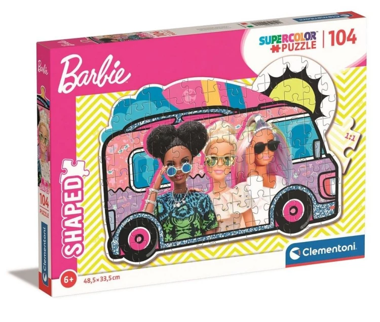 Puzzle 104 Wyjątkowa kolekcja Barbie