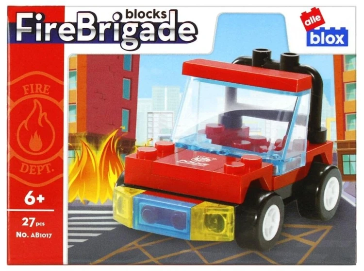 Klocki konstrukcyjne Straż ALLEBLOX