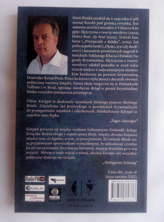 Mężczyzna o twarzy mordercy - Matti Ronka
