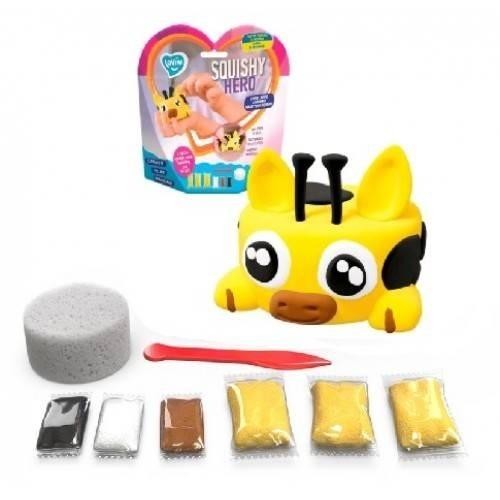Zestaw z lekką ciastolina Squishy SquiRaff