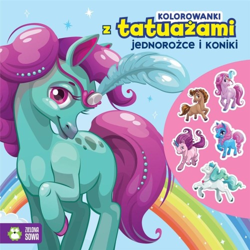 Kolorowanki z tatuażami. Dinozaury