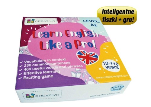 Learn English Like a Pro giszki + gra A2