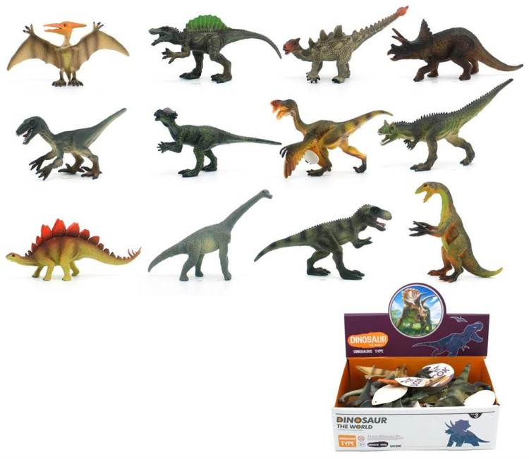 Dinozaury 12szt