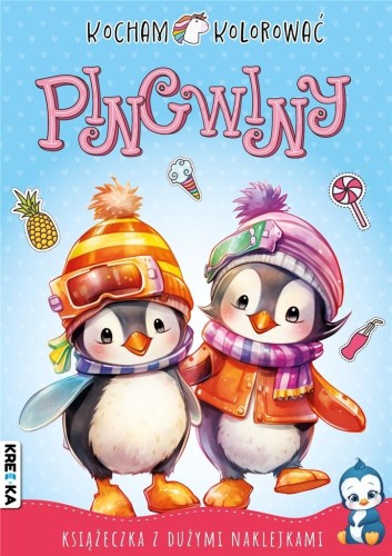 Kocham kolorować Pingwiny