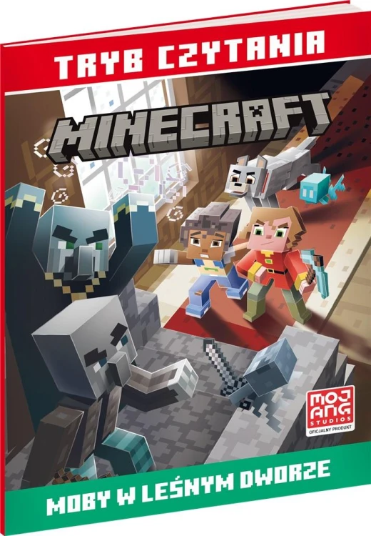 Moby w leśnym dworze. Minecraft. Tryb czytania