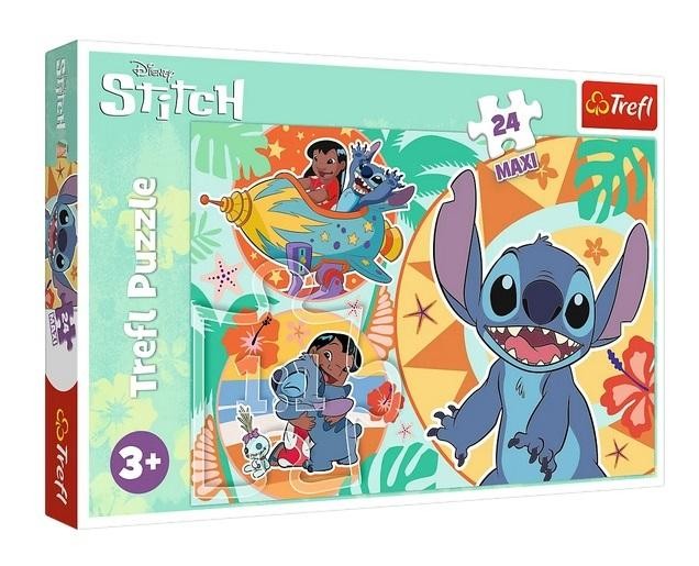 Puzzle 24 Maxi Wesoły dzień Lilo&Stitch