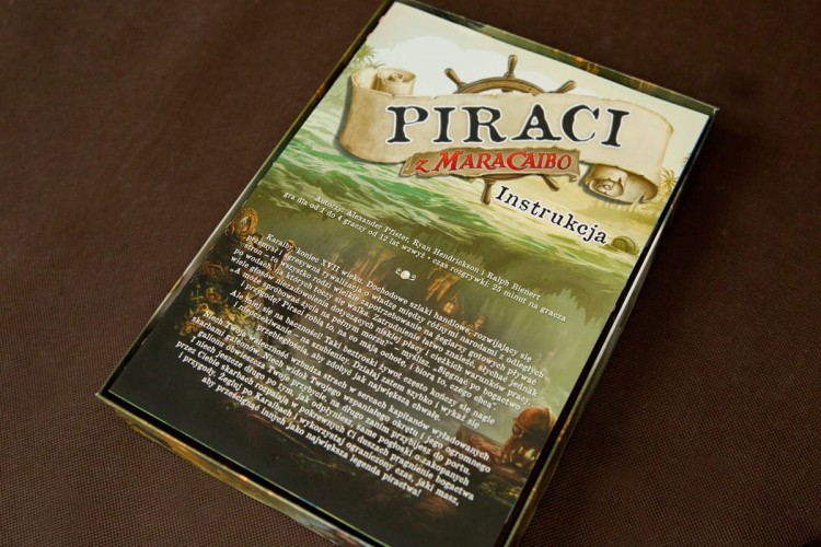 Insert pasujący do gry Piraci z Maracaibo z HDF-u