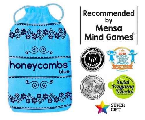 Honeycombs Blue - plastry miodu PIATNIK