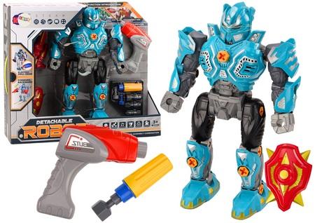 Robot do skręcania turkusowy