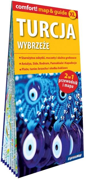 Comfort!map&guide XL Turcja. Wybrzeże 2w1