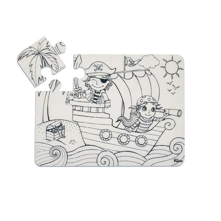 Puzzle Wyspa Piratów Funny Mat