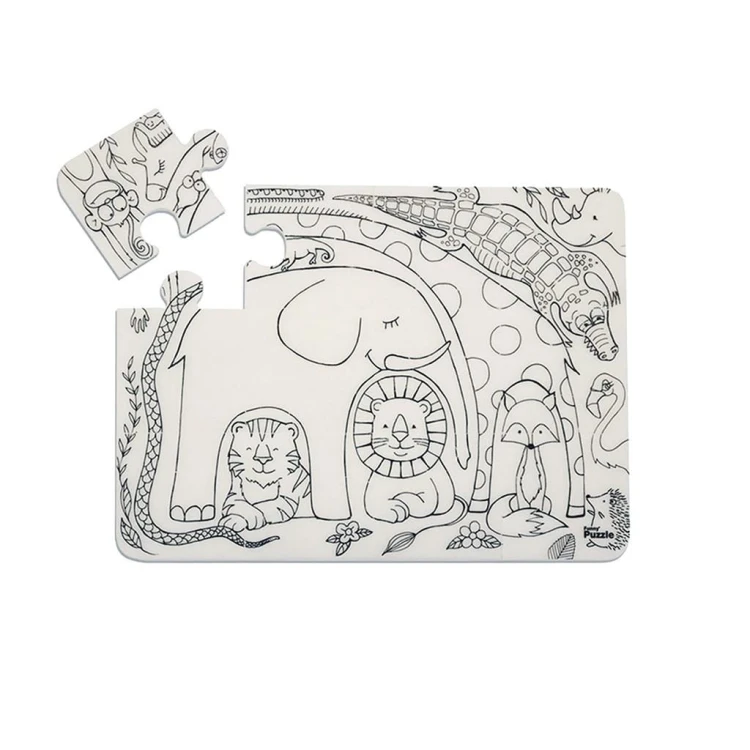 Puzzle Cute Friends Funny Mat