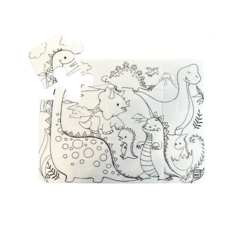 Puzzle Dinozaury Funny Mat