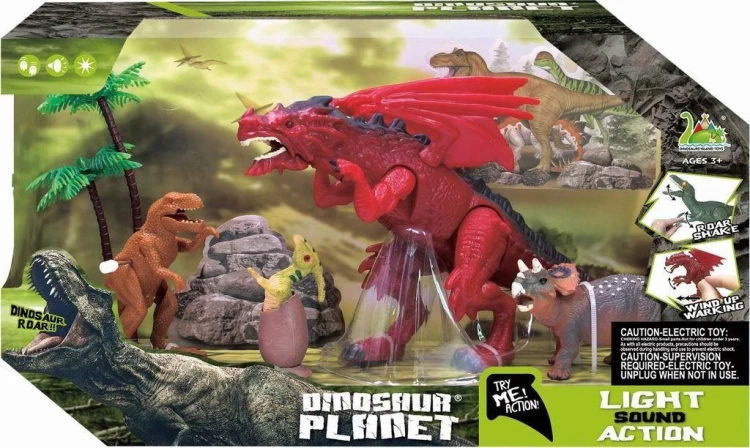 Zestaw dinozaurów
