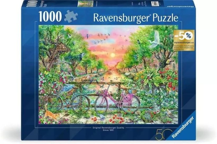 Puzzle 1000 Amsterdam 50 urodziny