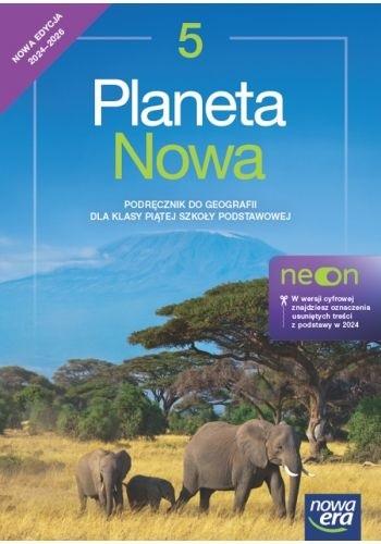 Geografia SP 5 Planeta nowa neon Podr.