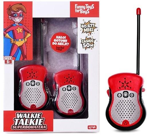 Walkie talkie Superbohatera