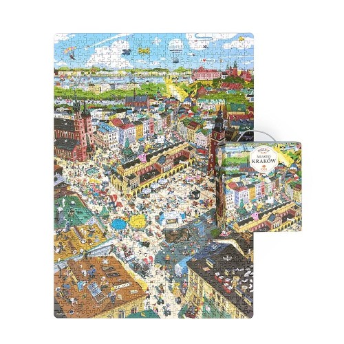 Puzzlove CzuCzu Miasto Kraków 1000el