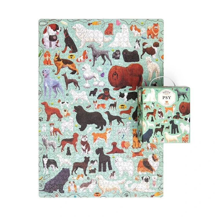 Puzzlove CzuCzu Psy 1000el puzzle rodzinne