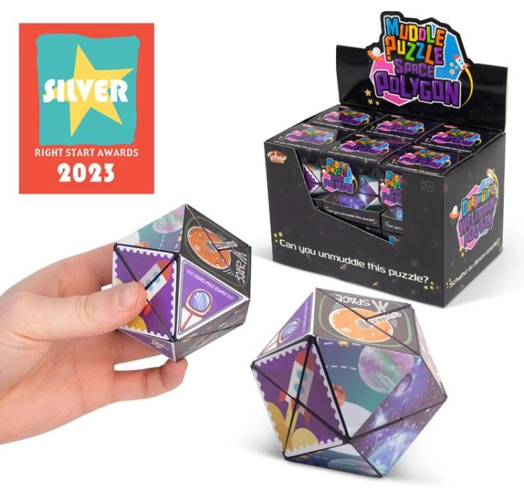 Łamigłówka Muddle Puzzle Space Polygon