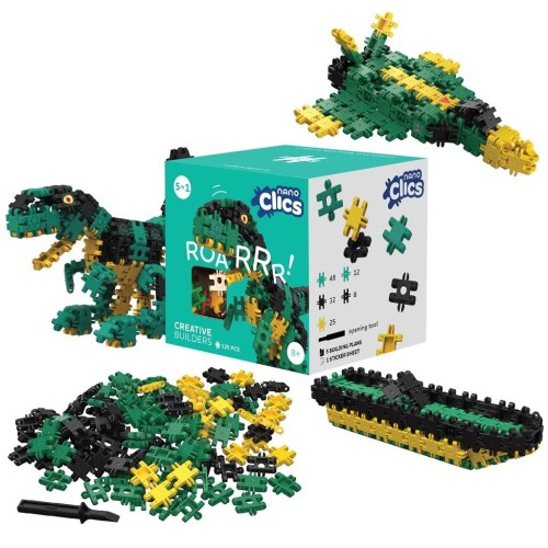 Nano Clics Klocki konstrukcyjne 5w1 - 125el