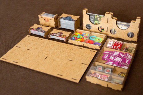 Insert pasujący do gry Army of the Dead: Gra z linii Zombicide z HDF-u
