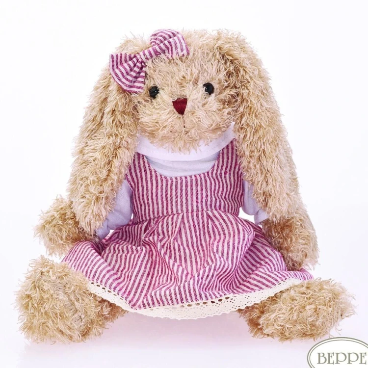 Królik Rosalie w sukience 30cm