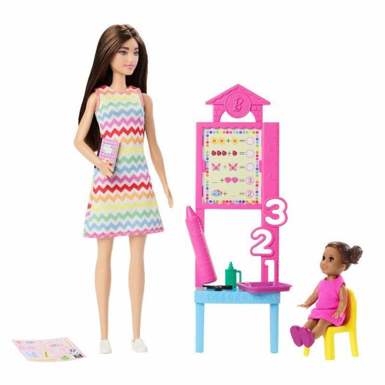 Barbie Lalka nauczycielka JCR76