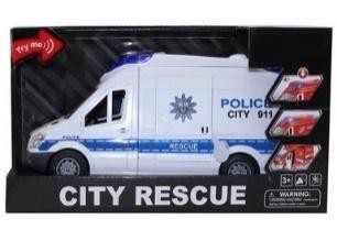 Policja Bus światło dźwięk