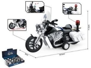 Motocykl 1:20 światło dźwięk mix