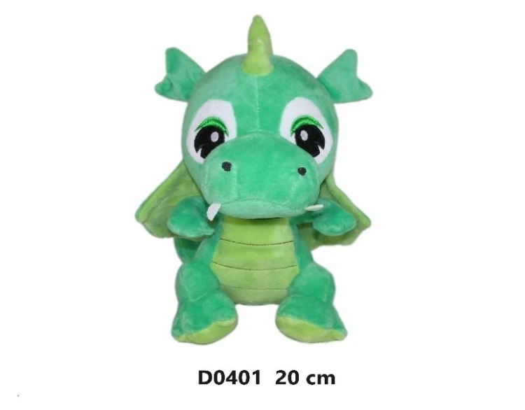Smok jasny zielony 20cm
