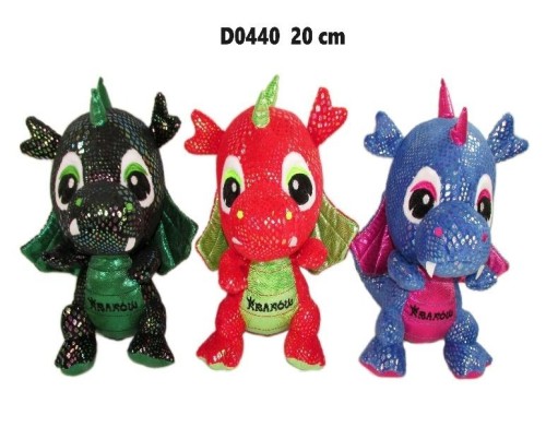 Smok "Kraków" błyszczący 20cm MIX