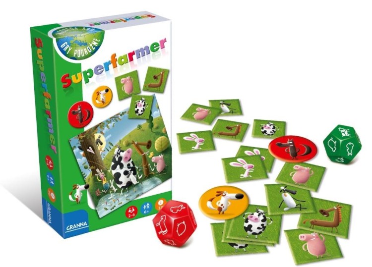 Superfarmer wersja podróżna GRANNA