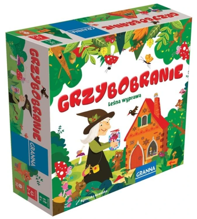 Grzybobranie. Leśna wyprawa GRANNA
