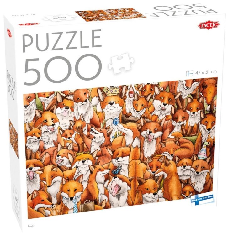 Puzzle 500 Foxes