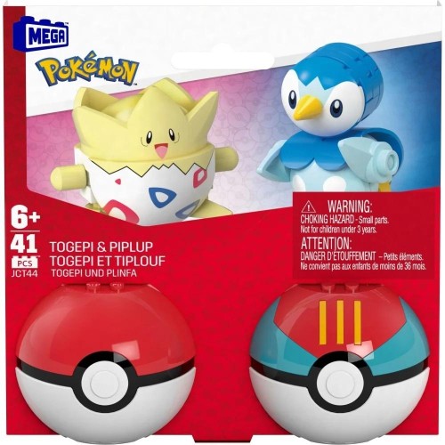 Mega Pokemon Pokeball Togepi o Piplup
