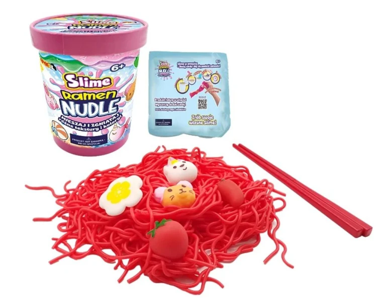 Slime Ramen Nudle misiowy przytulas