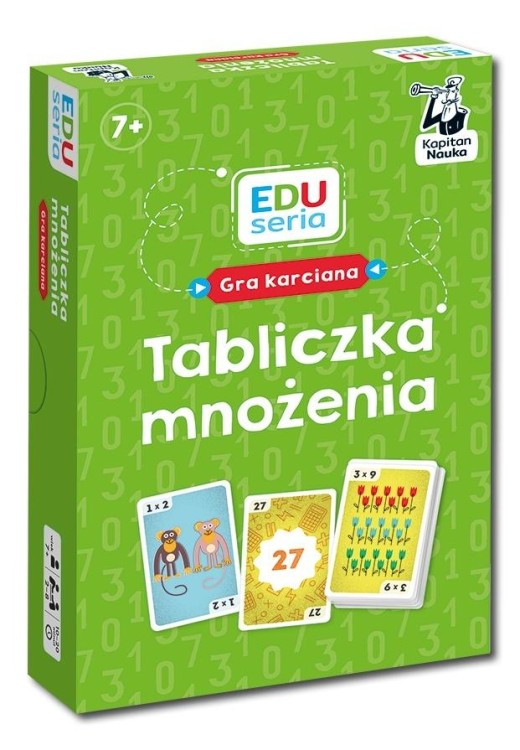 Kapitan Nauka Tabliczka mnożenia Gra karciana