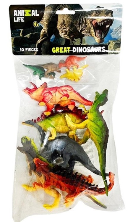 Figurki dinozaury 10szt