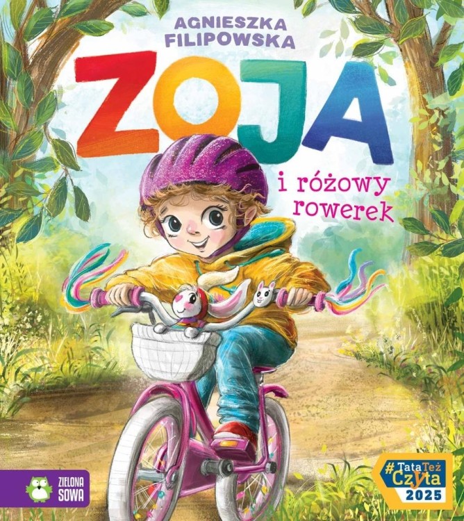 Zoja i różowy rowerek