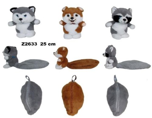 Zwierzęta 25cm MIX