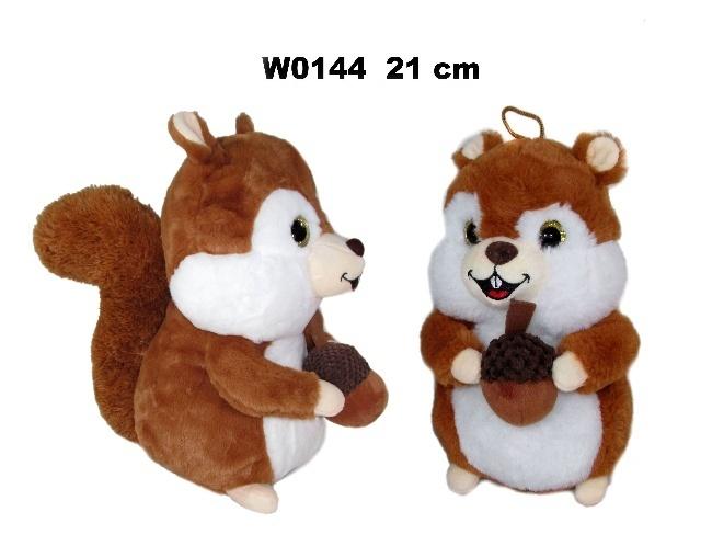 Wiewiórka 21cm MIX